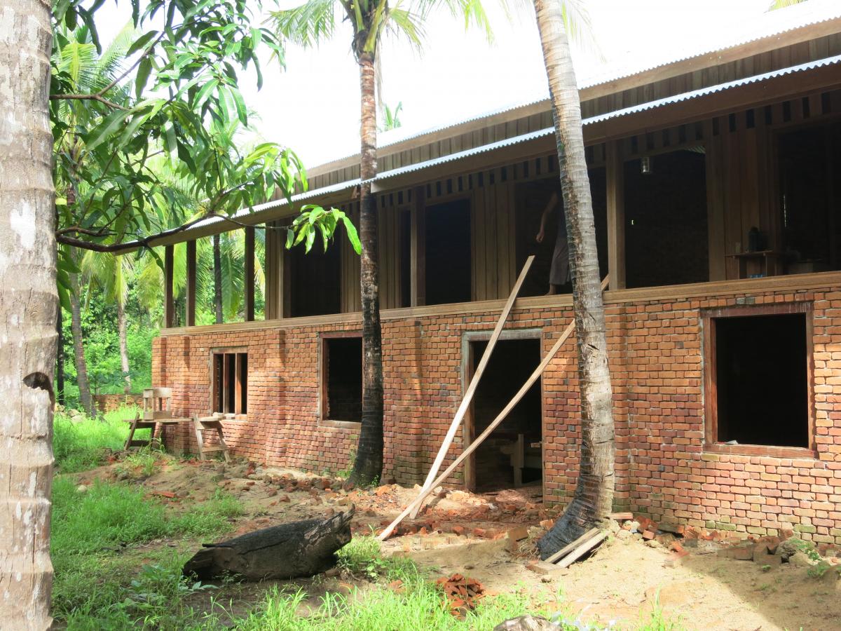 Das Obergeschoss in Holz